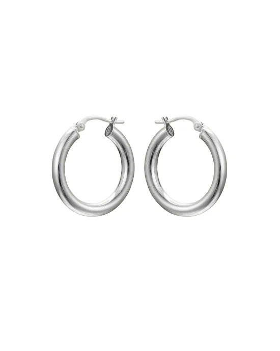 18CT W/G HOOPS 3mm/30mm